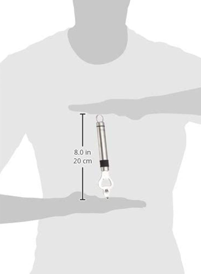 برستيج فتاحة زجاجات إيكو من الستانلس ستيل أسود/ فضي - Image 4