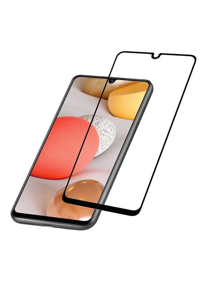 مارجون لاصقة حماية للشاشة من الزجاج المقوى بدقة عالية الوضوح لهاتف سامسونج جالاكسي A22 من قطعتين (6.4 بوصة) شفاف - Image 3