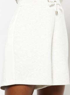 Ted Baker Satin Trim Jersey Shorts Grey  - Image 4