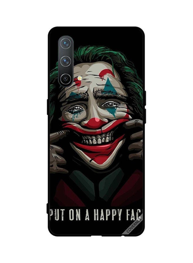 Covernex Protective Case Cover For Oneplus Nord CE 5G Put On A Happy Face - Image 1