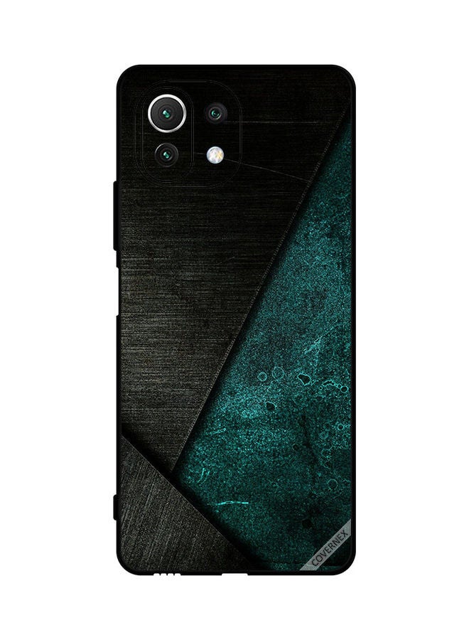 Covernex Protective Case Cover For Xiaomi Mi 11 Lite Black/Green - Image 1