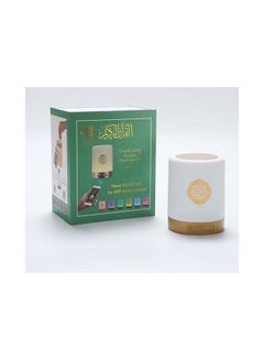 Crony Portable Wireless Touch LED Speaker With Remote Control White  - Image 2