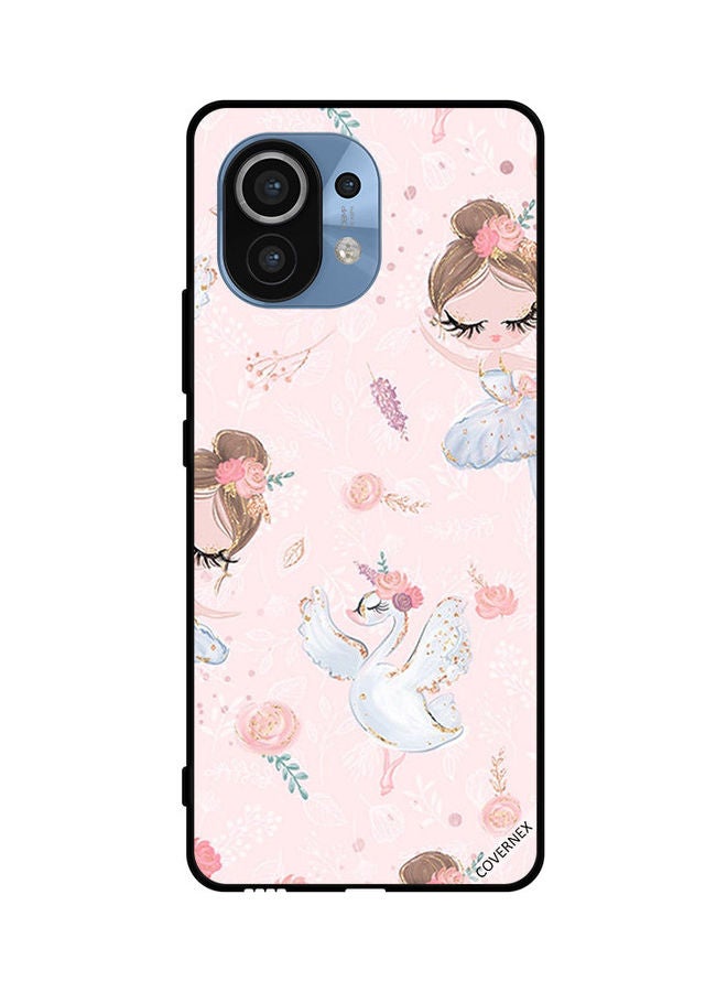 Covernex Protective Case Cover For Xiaomi Mi 11 Dolly Girl And Flowers - Image 1