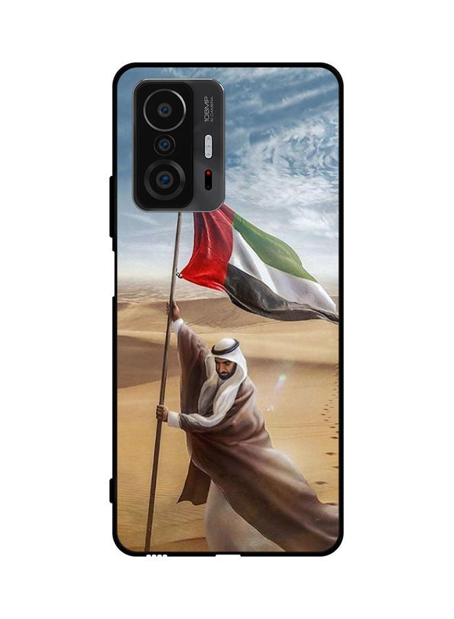 كوفرنيكس Protective Case Cover For Xiaomi 11T Zayed Planted UAE Flag - Image 1