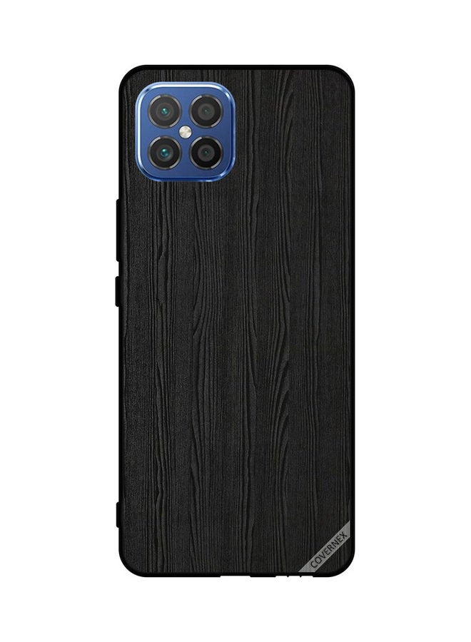 Covernex Protective Case Cover For Huawei Nova 8 SE 4G Black Wooden Pattern - Image 1