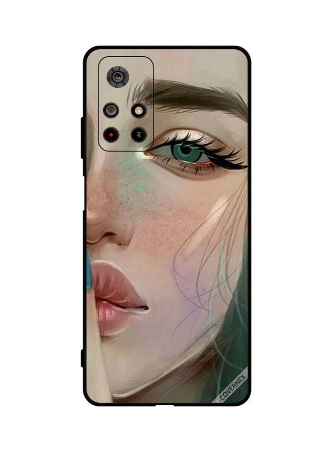 Covernex Protective Case Cover For Poco M4 Pro Shhh She Is Sad - Image 1