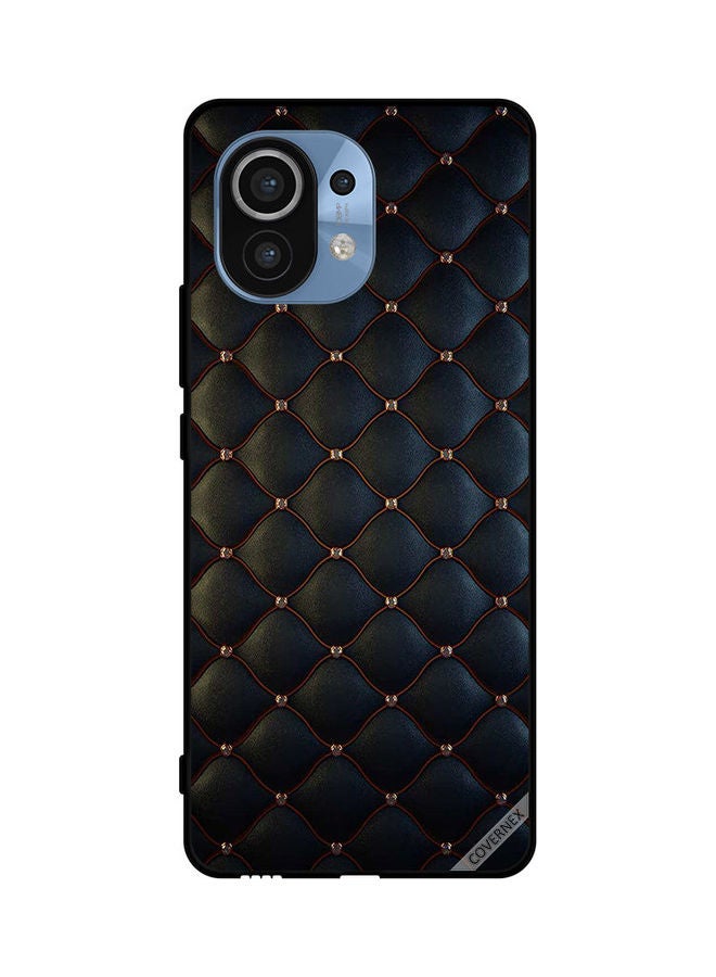 Covernex Protective Case Cover For Xiaomi Mi 11 Stappers On Black Cloth Pattern - Image 1