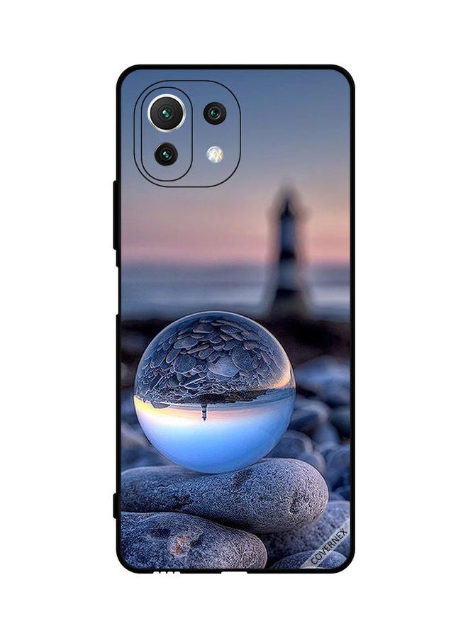 Covernex Protective Case Cover For Xiaomi Mi 11 Lite Awesome Photography Of Nature In Round Glass - Image 1