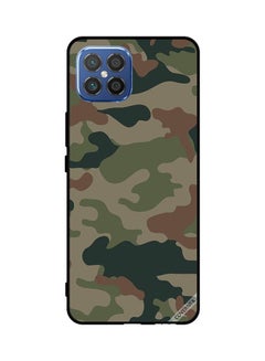 كوفرنيكس Protective Case Cover For Huawei Nova 8 SE 4G Green and Brown Camouflage Pattern  - Image 1