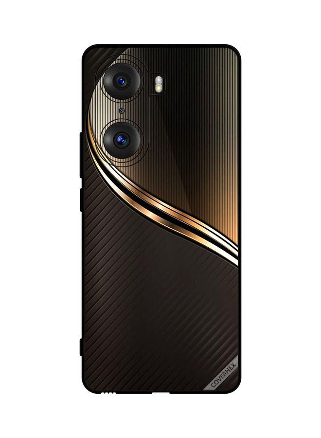 Covernex Protective Case Cover For Honor 60 Pro Dark Golden Steal Pattern - Image 1