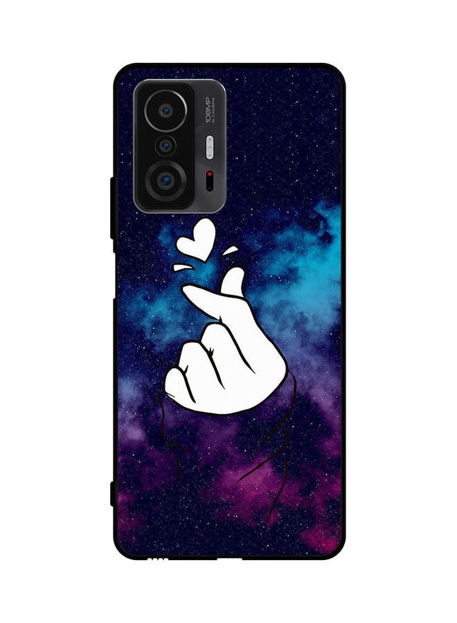 Covernex Protective Case Cover For Xiaomi 11T Snap Love Dark Blue - Image 1