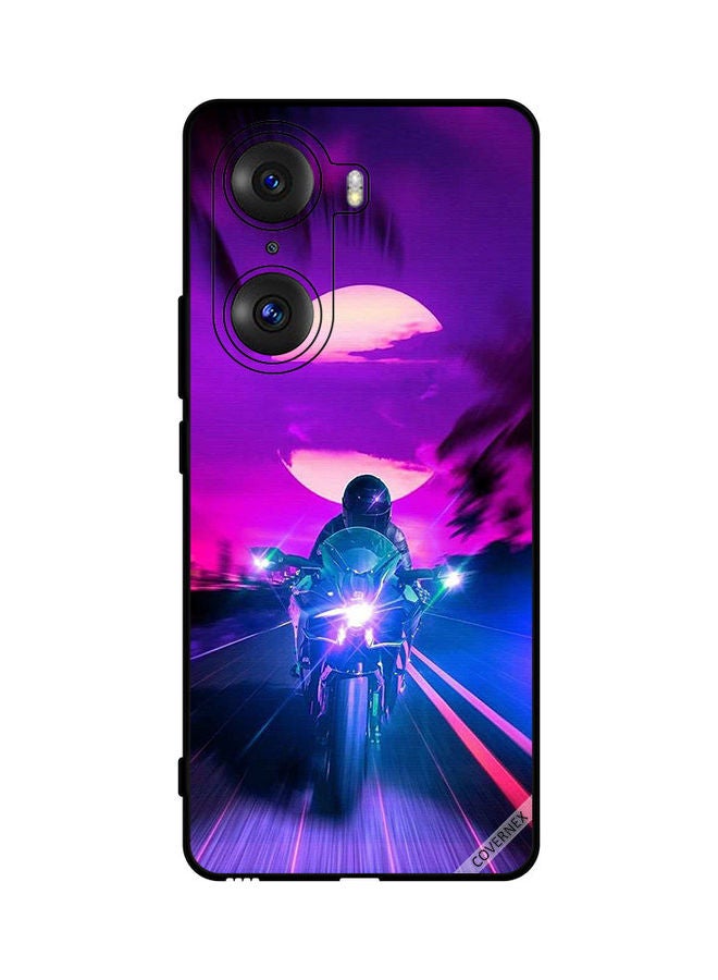 Covernex Protective Case Cover For Honor 60 Pro Biker Leaving Moon Behind - Image 1