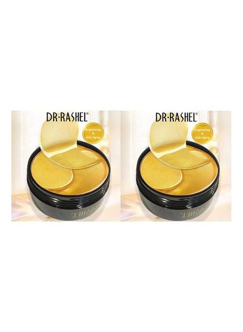 Gold & Collagen Hydrating Eye Mask - 60 Patches - 2 Pcs Multicolour