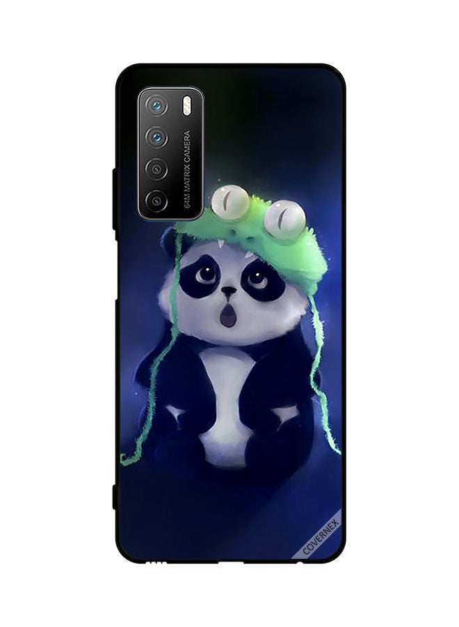 كوفرنيكس Protective Case Cover For Honor Play 4 Panda In Cap - Image 1