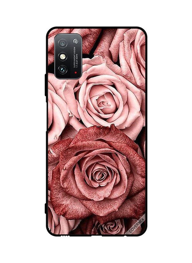 Covernex Protective Case Cover For Honor X10 Max 5G Peach Flowers - Image 1