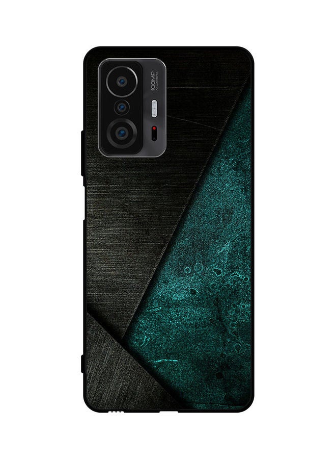 كوفرنيكس Protective Case Cover For Xiaomi 11T Black/Green - Image 1