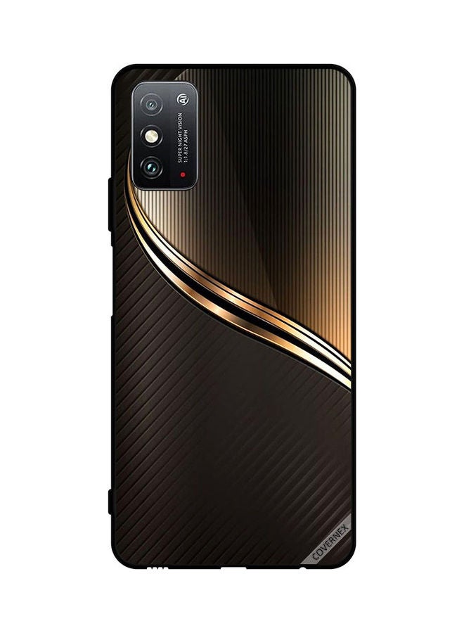 Covernex Protective Case Cover For Honor X10 Max 5G Dark Golden Steal Pattern - Image 1