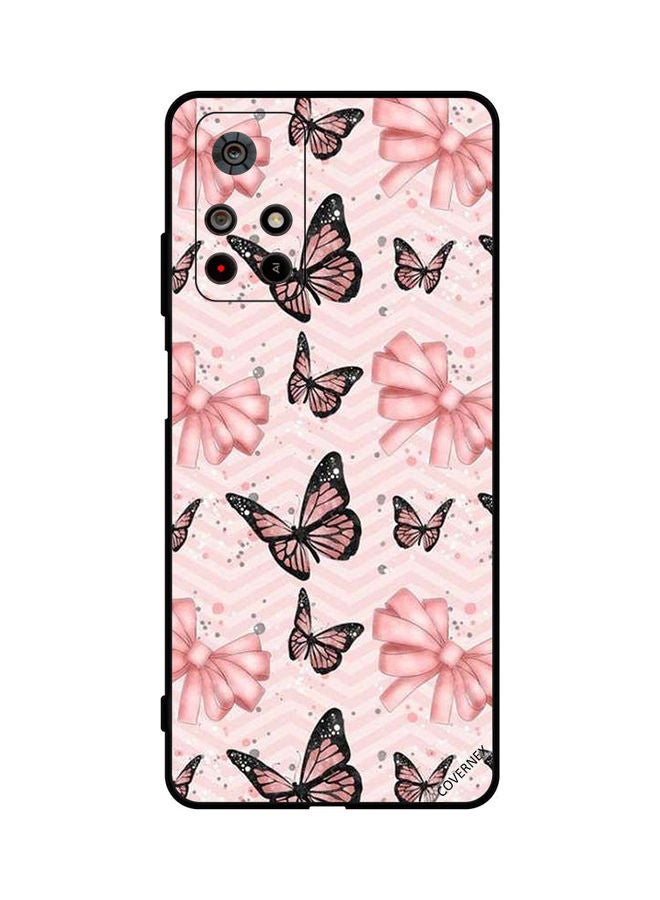 Covernex Protective Case Cover For Poco M4 Pro Black/Peach - Image 1