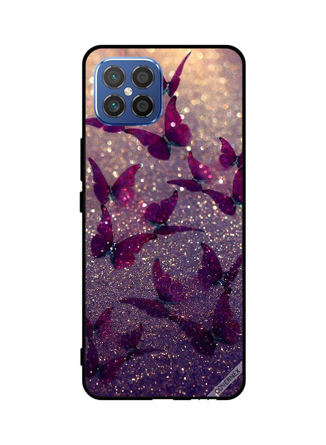 Covernex Protective Case Cover For Huawei Nova 8 SE 4G Glitter Butterflies - Image 1