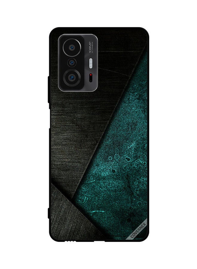 Covernex Protective Case Cover For Xiaomi 11T Pro Black/Green - Image 1