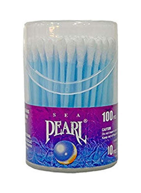 Cotton Round-Buds 100 Pcs Blue