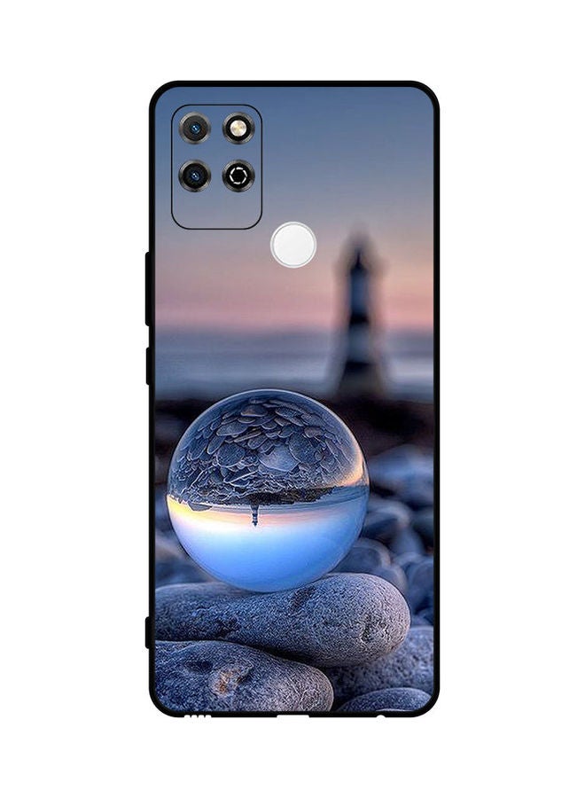 Covernex Protective Case Cover For Honor Play 5T Awesome Photography Of Nature In Round Glass - Image 1