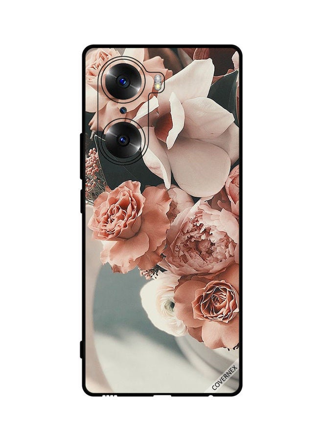 Covernex Protective Case Cover For Honor 60 Bouquet Of Peach Flowers - Image 1