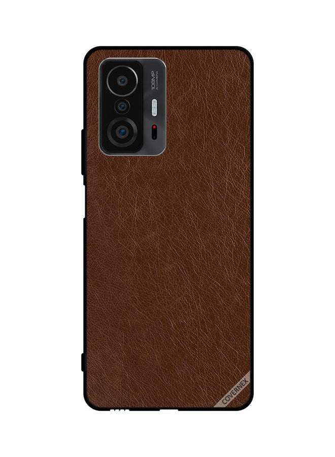 Covernex Protective Case Cover For Xiaomi 11T Pro Brown - Image 1