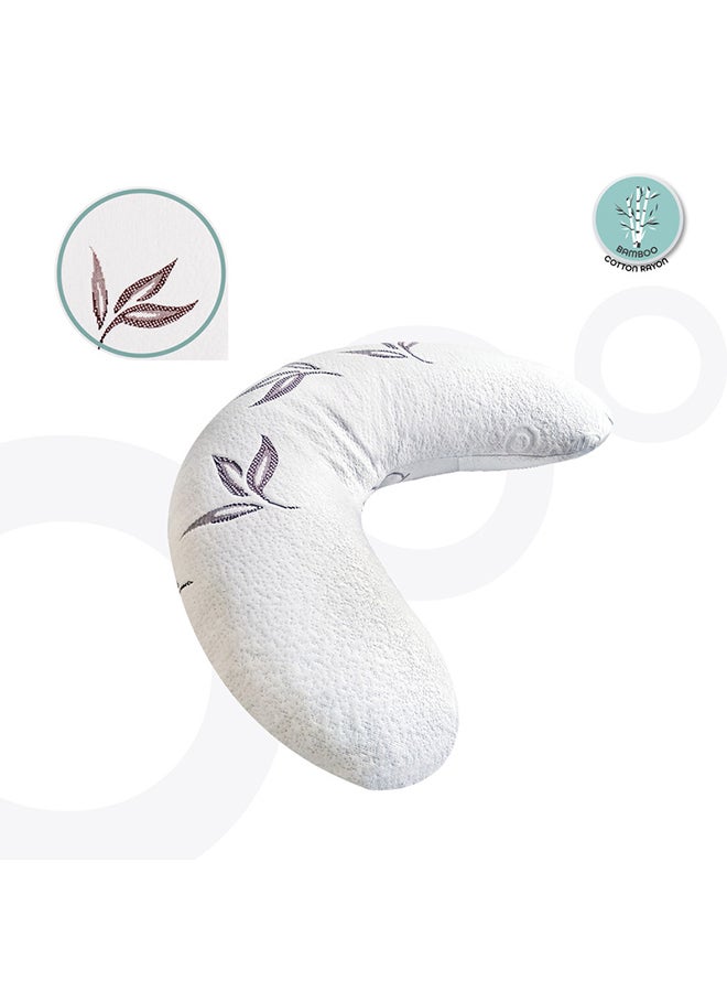 Moon Heat Regulating Support Pillow Fabric Multicolour 50x50x10cm - Image 3