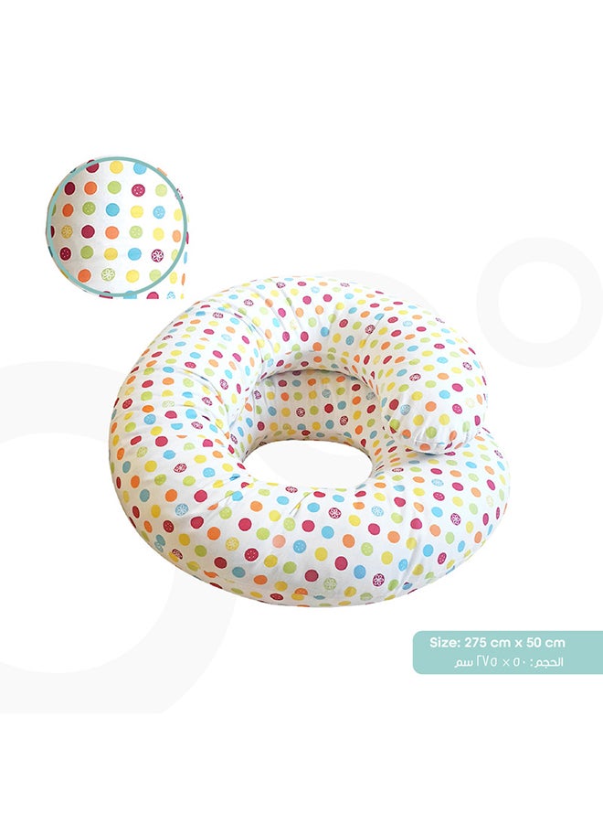 Moon Comfortable Maternity Pillow Cotton Multicolour 275x50cm  - Image 2