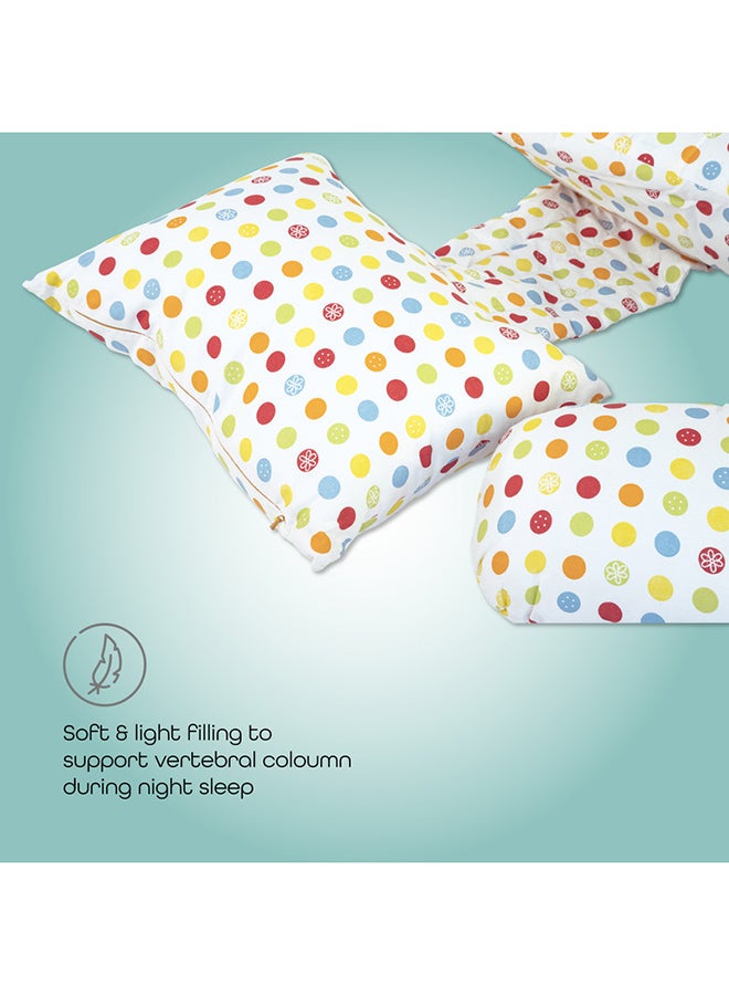 مون وسادة حمل مريحة بعدة أوضاع قطن متعدد الألوان 57x46x14سم - Image 4