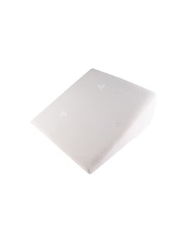 Moon Comfortable Wedge Pillow Cotton White 60x60x30cm  - Image 1