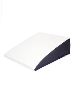 Moon Cool Gel Wedge Pillow Memory Foam White 60x60x20cm  - Image 1