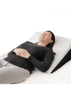 Moon Cool Gel Wedge Pillow Memory Foam White 60x60x20cm  - Image 4