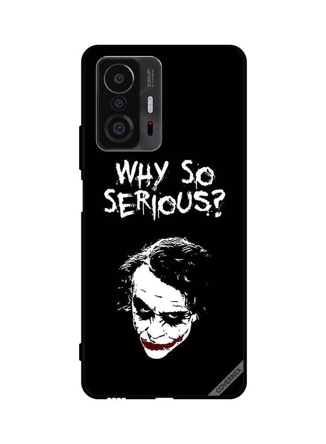 Covernex Protective Case Cover For Xiaomi 11T Pro Why So Serious B&W - Image 1