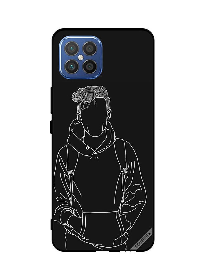 Covernex Protective Case Cover For Huawei Nova 8 SE 4G Sketch Of Jacket Boy - Image 1