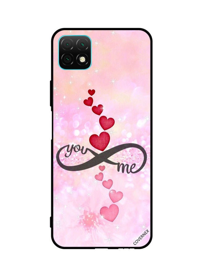 Covernex Protective Case Cover For Huawei Nova Y60 Red and Pink Hearts You Infinity Me - Image 1