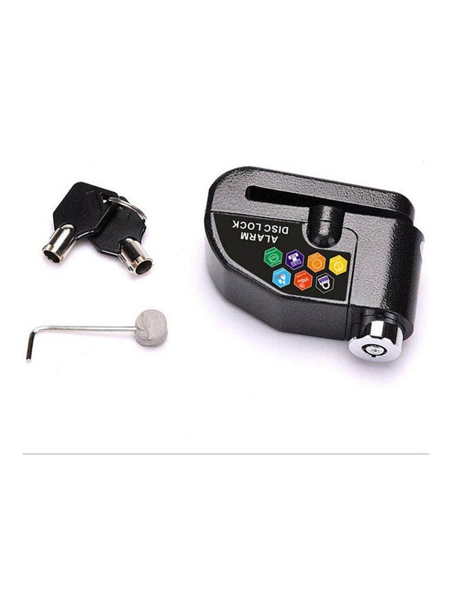 Alarm Disc Lock - , Anti-Theft Motorcycle Disc Brake Lock