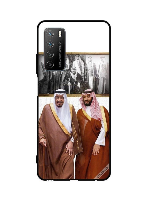 Protective Case Cover For Honor Play 4 King Salman And MBS Talking While Walking