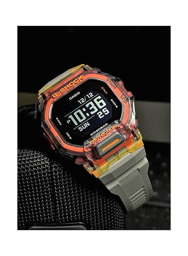 CASIO - Men's Resin Chronograph Watch GBD-200SM-1A5DR - Image 1