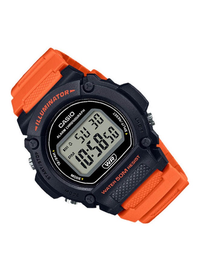 CASIO Men's Resin Digital Watch W-219H-4AVDF  - Image 2
