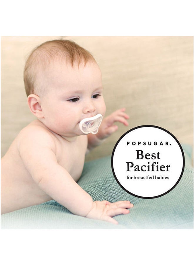 NANOBEBE Flexy Pacifier, Pack Of 2, 0-3M - Pink - Image 3