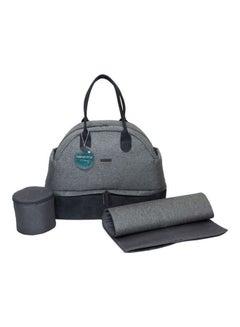 NANOBEBE Duet Diaper Changing Bag - Grey  - Image 1