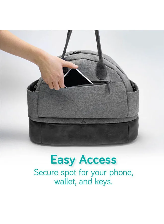 نانو بيبي Duet Diaper Changing Bag - Grey