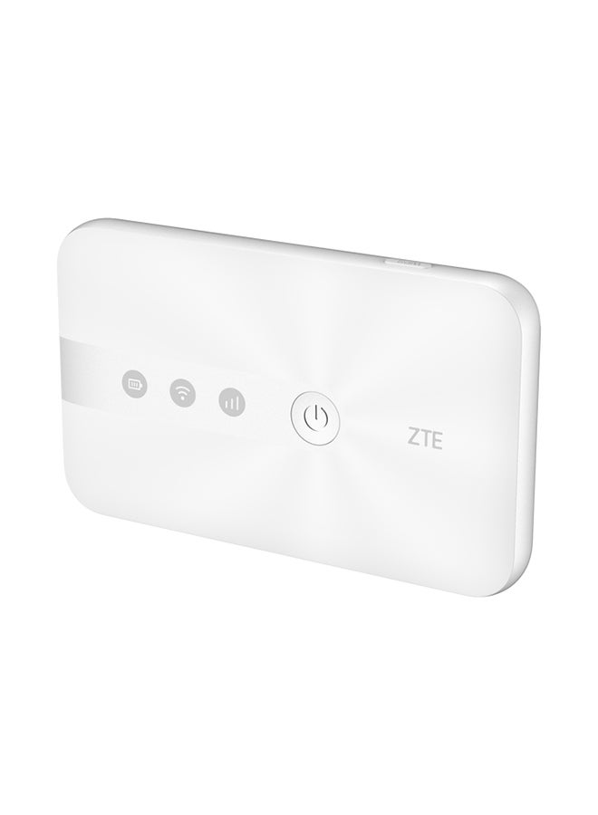 ZTE - 4G LTE Mobile WiFi 2.4GHz Router 2000mAh 150Mbps Up To 32 Users - MF937 | White - Image 1