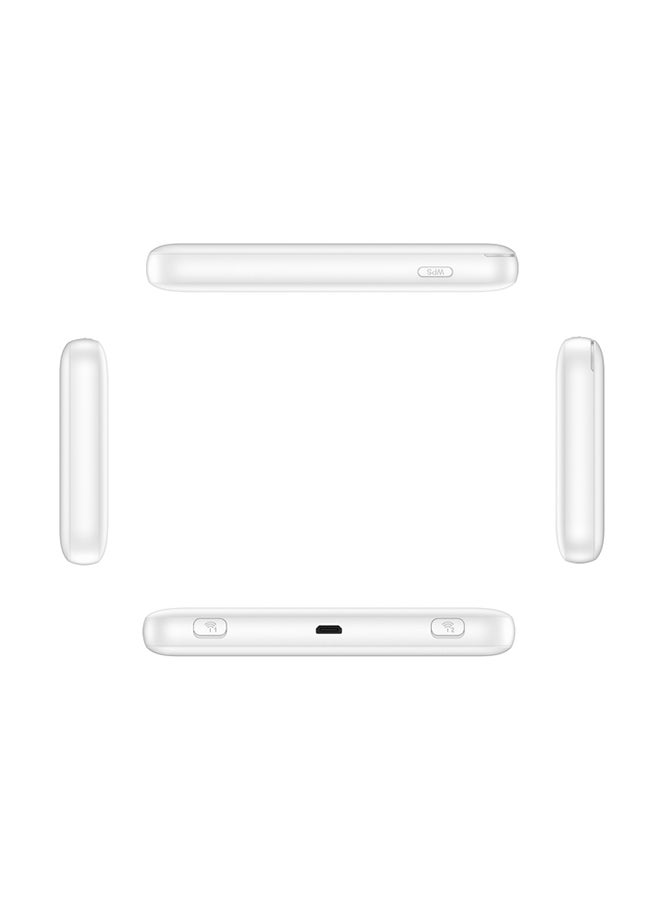 ZTE - 4G LTE Mobile WiFi 2.4GHz Router 2000mAh 150Mbps Up To 32 Users - MF937 | White - Image 1