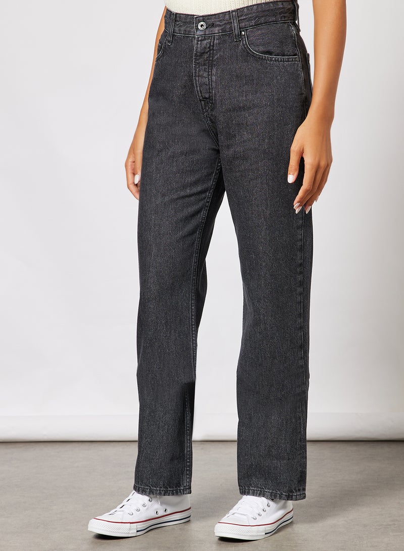 Pepe Jeans LONDON - High Waist Relax Fit Jeans Blue - Image 1