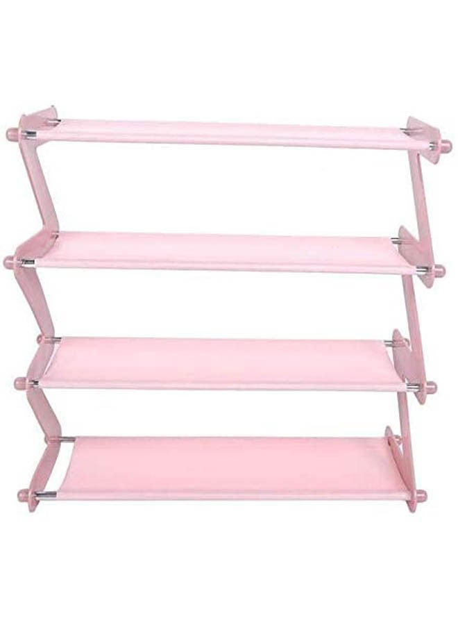 Generic Shoe Cabinet 4Levels Pink 47x50cm 