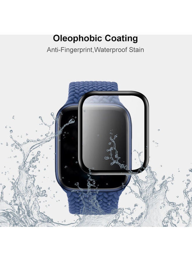 FITME 4-Piece 3D Screen Protector for Apple Watch 42mm Black  - Image 2
