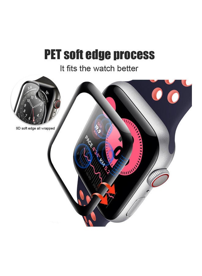 FITME 4-Piece 3D Screen Protector for Apple Watch 45mm Black  - Image 4